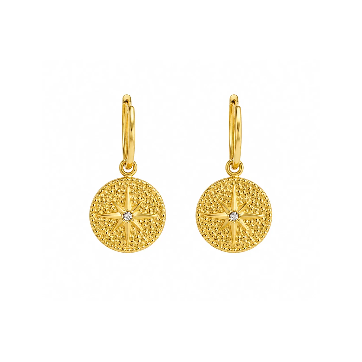 Starlight Coin Hoops.